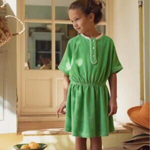 Marlot Paris  Thelma Eponge dress | Meadow Green size 8 yrs
